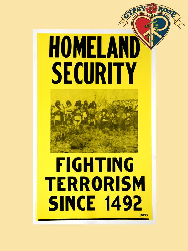 Homeland Security Historical Poster Gypsy Rose