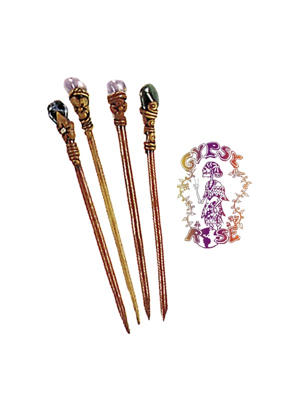 PRECIOUS GEM HAIR STICK Gypsy Rose