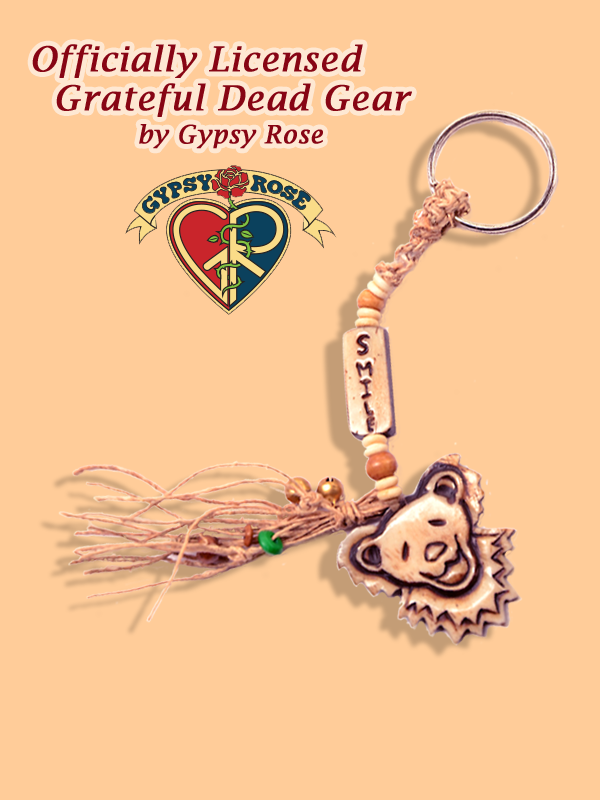 Grateful dead keychain top