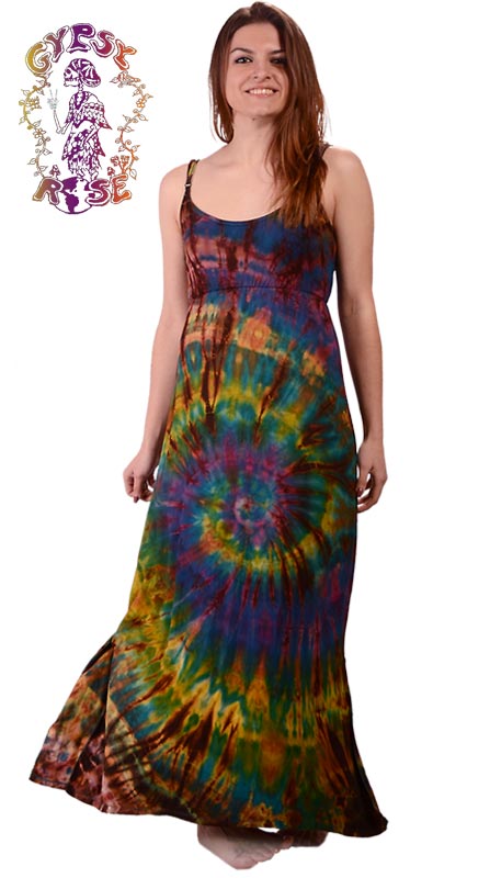 Gypsy tie dye dress outlet