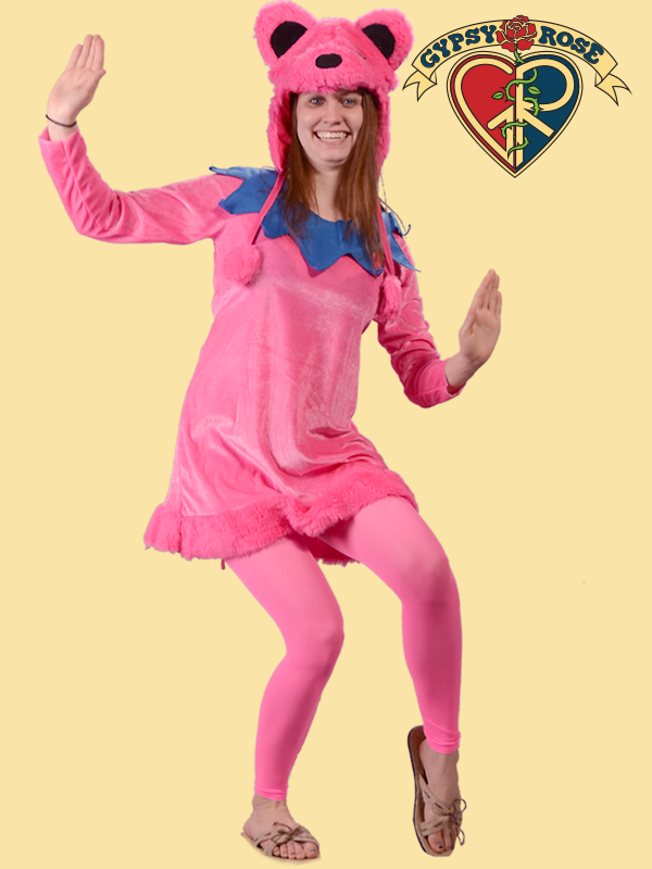 Grateful Dead Dancing Bear Dress Set Gypsy Rose Grateful Dead Dancing Bear Dress Set