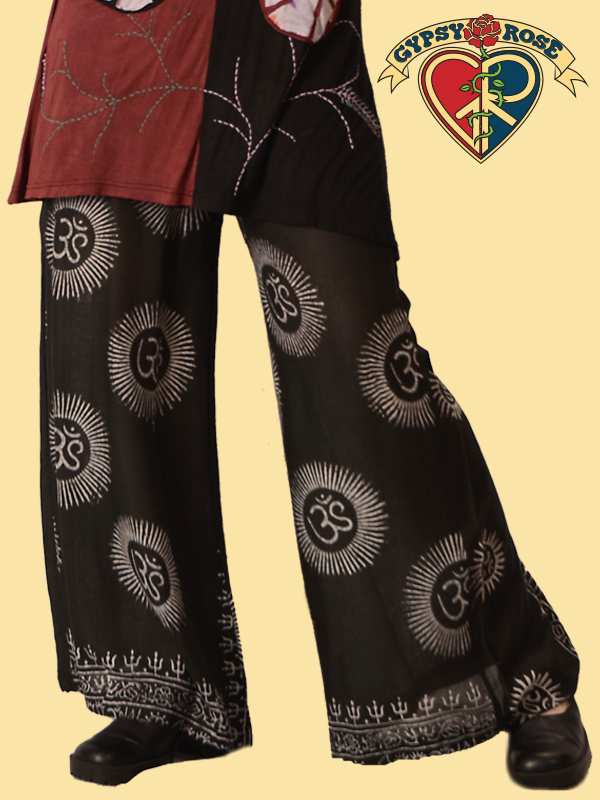 cotton flare pants