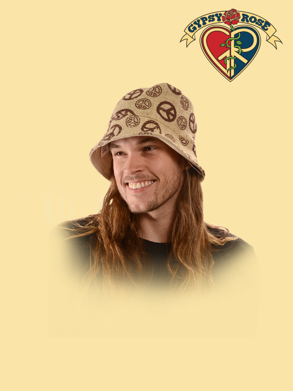 Hemp Peace Bucket Hat Hemp Peace Bucket Hat