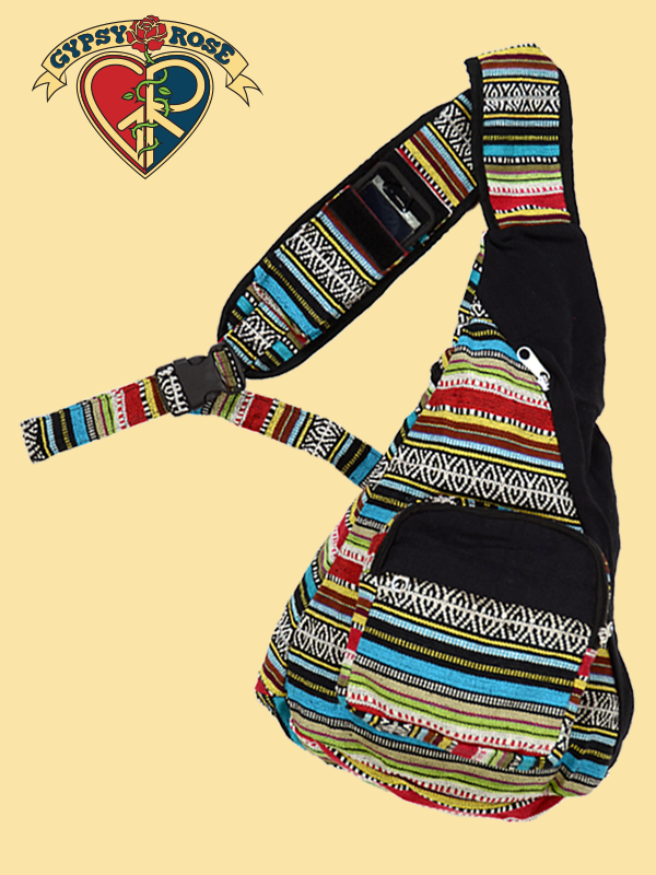 Hippie sling best sale backpack