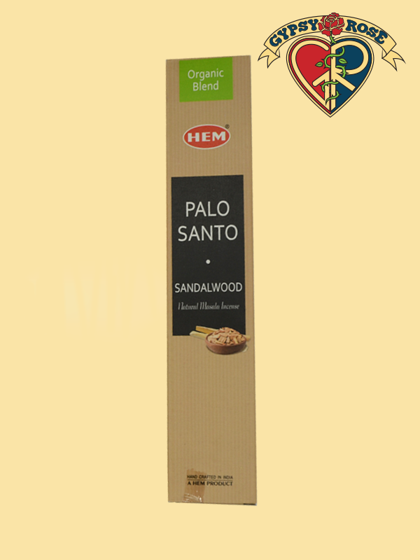 Organic Palo Santo Sandalwood Gypsy Rose