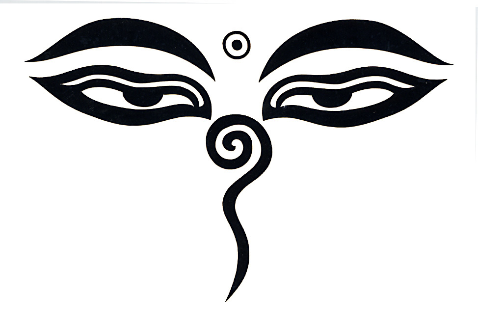 Lg Buddha Eye Sticker Gypsy Rose