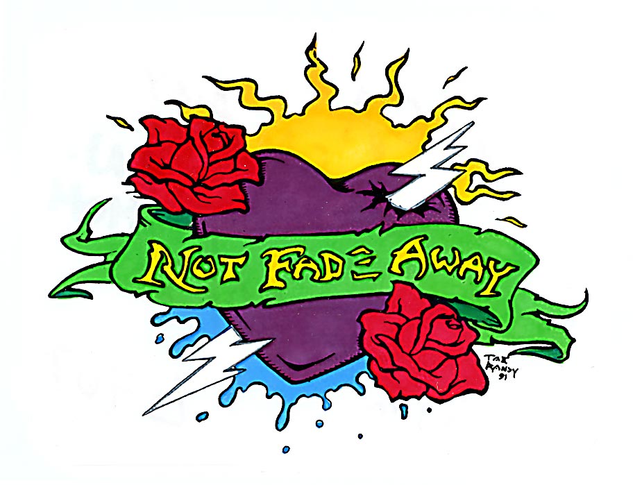 Not Fade Away Sticker Gypsy Rose