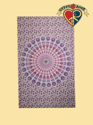 Blowing In The Wind Kaleidoscope Tapestry
