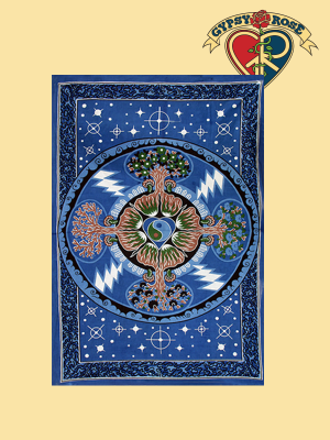FOUR SEASONS TWIN TAPESTRY - BEDSPREAD