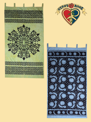 ASSORTED PRINTED DOOR CURTAIN