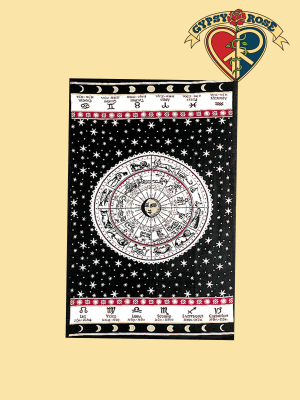 ASTROLOGY TWIN TAPESTRY - BEDSPREAD