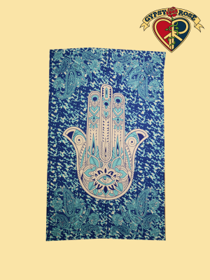 Positively Hamsa Tapestry