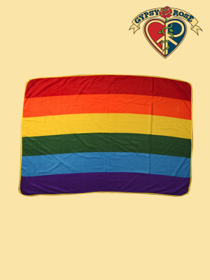 Rainbow Plush Blanket