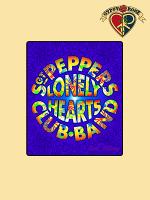 Sgt Pepper Lonely Heart Fleece Blanket