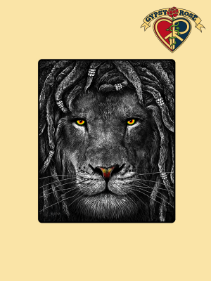 Lion Fleece Blanket