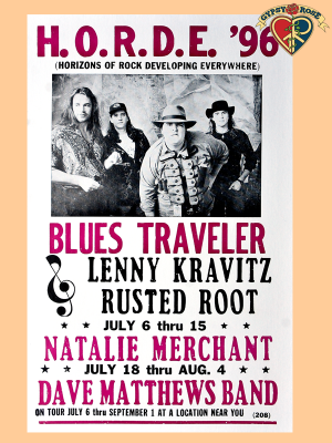 H.O.R.D.E. Blues Traveler 1996 Poster