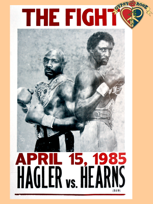 Hagler V Hearns Poster
