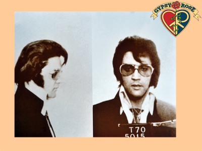 Elvis Mugshot Mini Poster