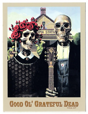 GOOD OL' GRATEFUL GOTHIC STICKER