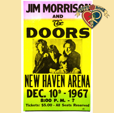 DOORS NEW HAVEN CONCERT POSTER