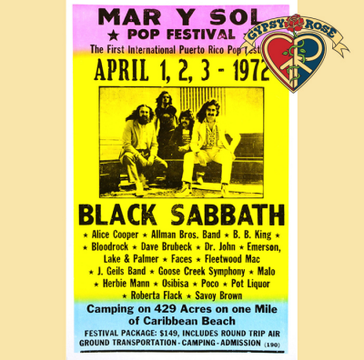 Black Sabbath   Mar  Y  Sol  Festival Poster