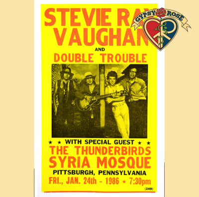 Stevie Ray Vaughn And Double Trouble Poster