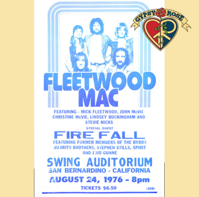 Fleetwood Mac Fire Fall Poster