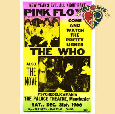 PINK FLOYD & THE WHO POSTER