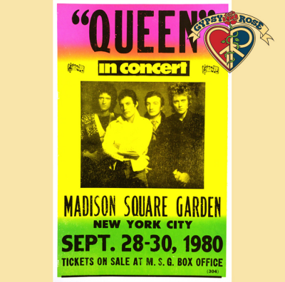 Queen Madison Square Garden Poster