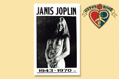 JANIS JOPLIN 1943-1970 POSTER