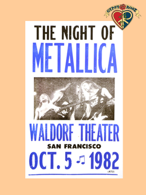 The Night Of Metallica Poster