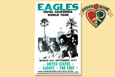 THE EAGLES HOTEL CALIFORNIA CONCERT POSTER