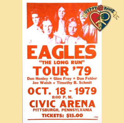 Eagles  79 Tour Poster