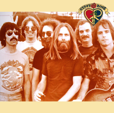 GRATEFUL DEAD BAND SEPIA PRINT