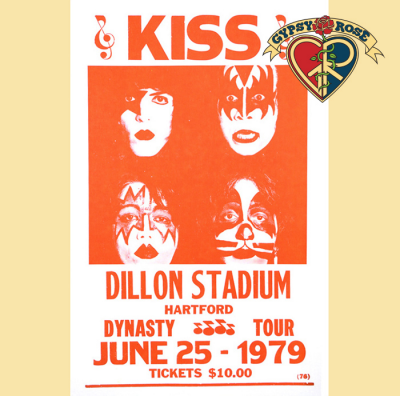 Kiss Dillon Stadium Poster