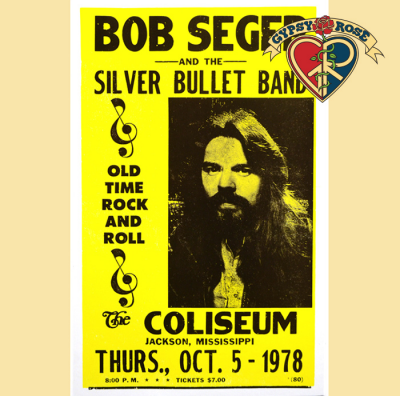 Bob Seger Snd Silver Bullet Band Poster