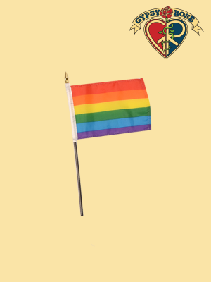 Rainbow Hand Flag