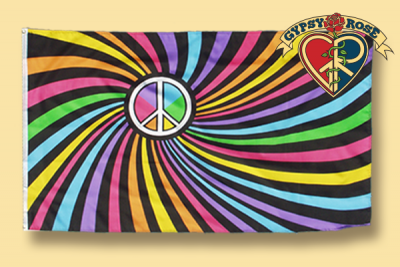 RAINBOW PEACE FLAG