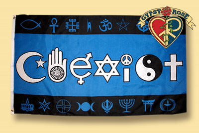 COEXIST SYMBOLS FLAG
