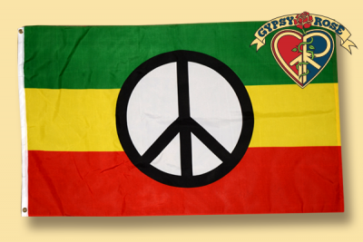RASTA PEACE FLAG