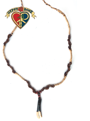 Yeti Tooth Hemp Necklace