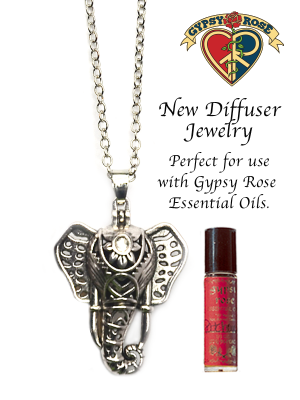 Elephantastic Diffuser Locket Necklace