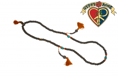 Bone Bead Mala Necklace