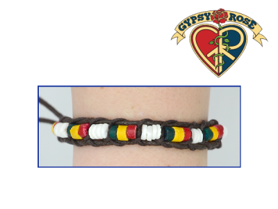 Assorted Rasta Bracelet