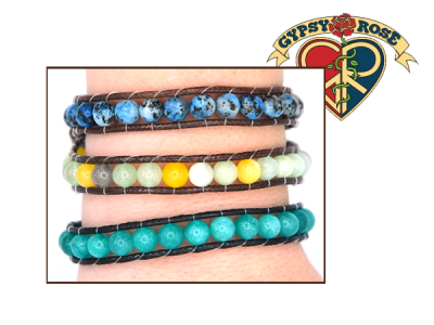 Semi Precious Bead Bracelet