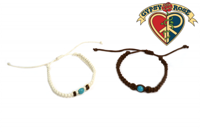 Macrame Howlite Bead Bracelet
