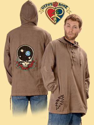 Space Your Face Grateful Dead Fine Cotton Hoodie