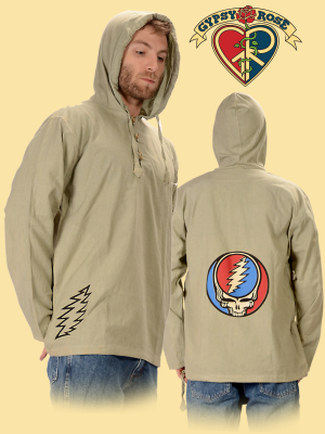 Steal Your Face Grateful Dead Fine Cotton Hoodie
