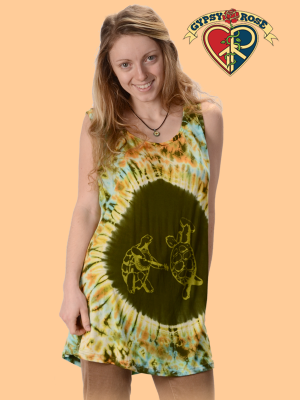 Grateful Dead Terrapins Tye Dye Viscose Tank Top