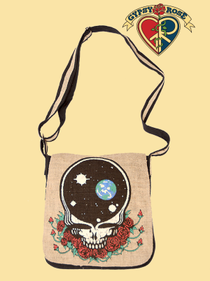 Space Your Face Grateful Dead Hem and Cotton DJ Bag